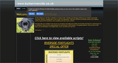 Desktop Screenshot of bytheriverside.co.uk